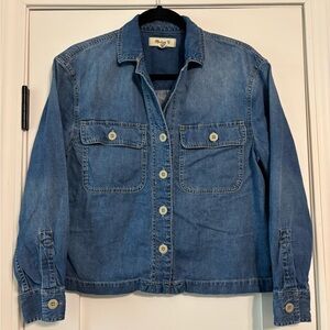 Madewell Blue Jean Jacket Classic Denim Style xs